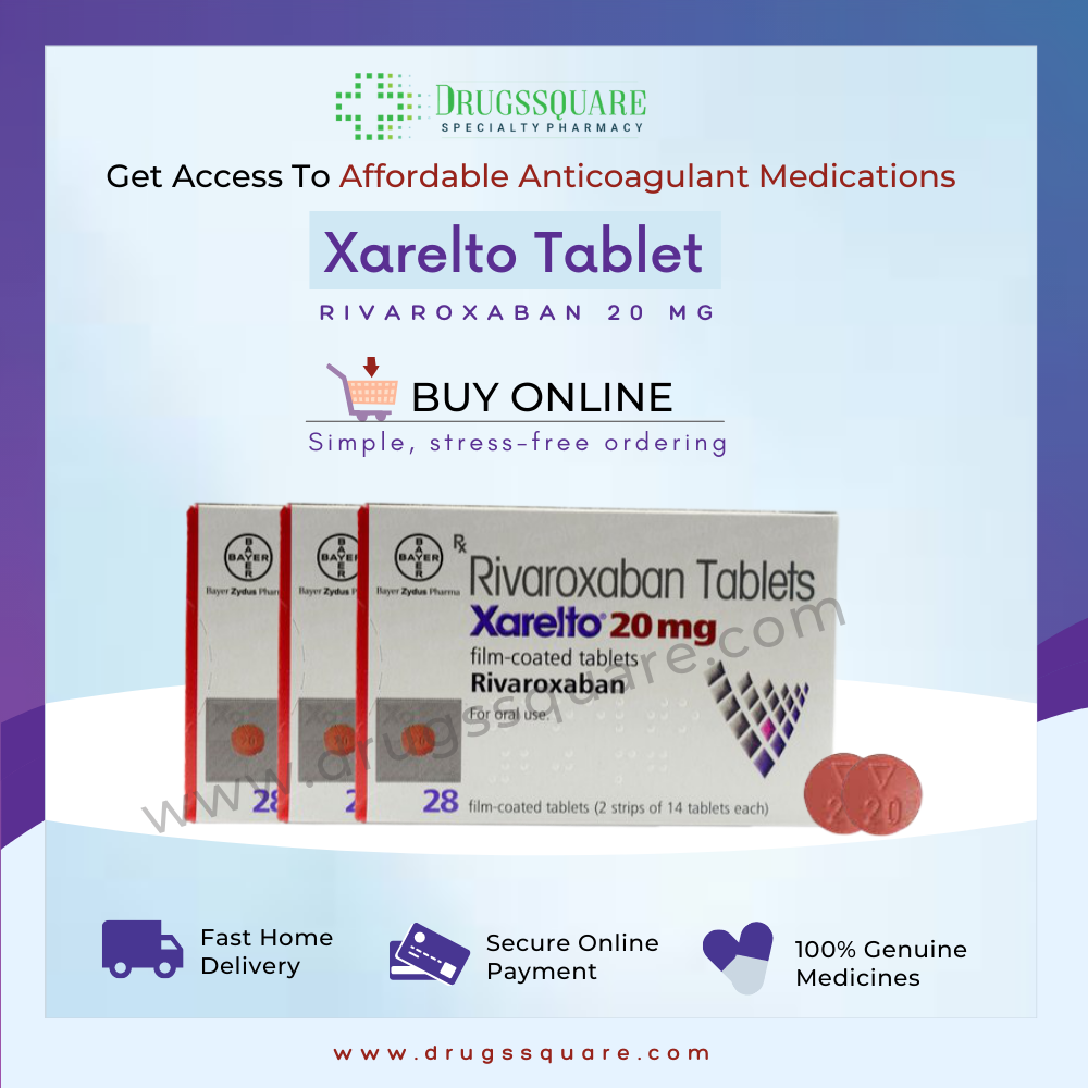 Xarelto 20 mg Buy Online