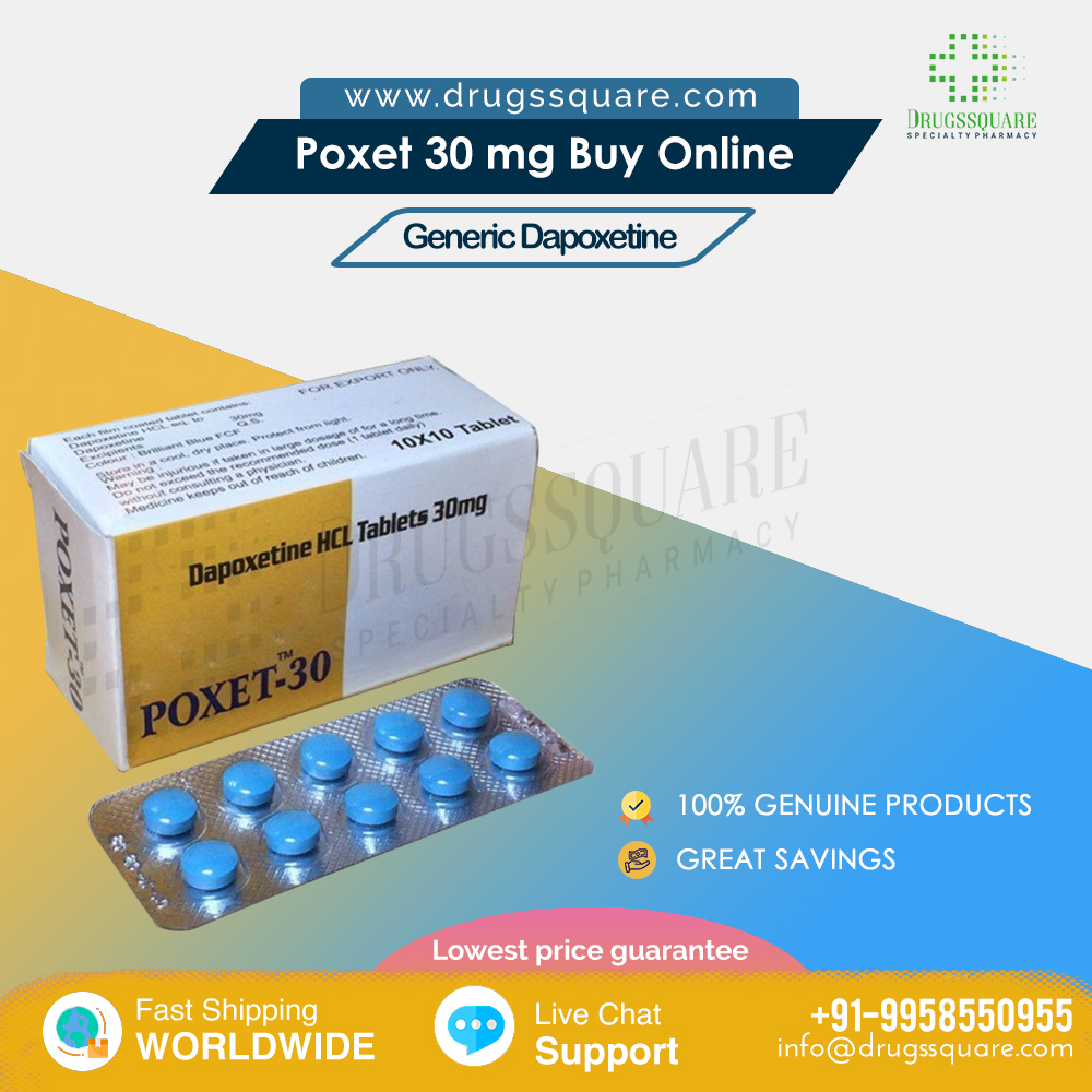 Poxet 30 mg Tablet Price